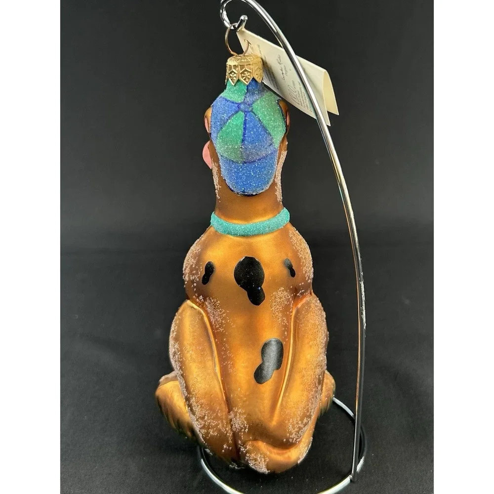 Christopher Radko Scooby Doo 1997 Glass Ornament Warner Bros #1820/5000 Tag box